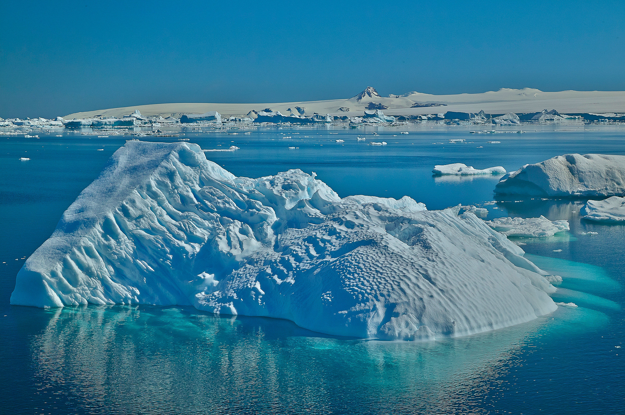 Antarktische Eisberge